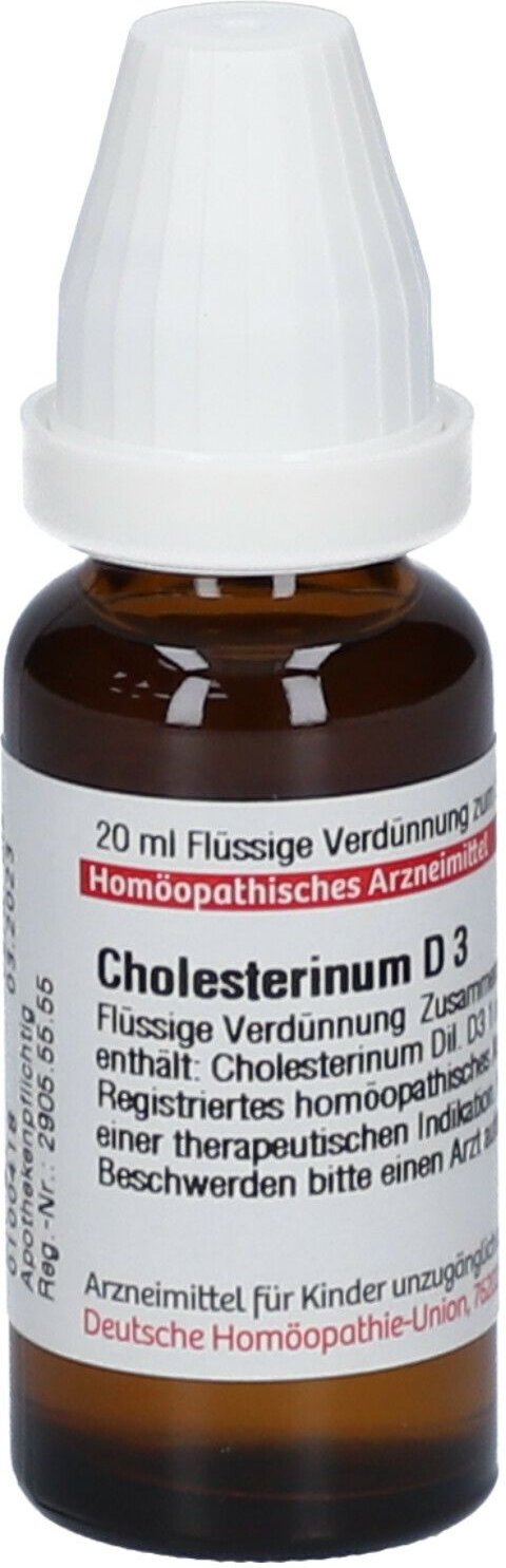 Cholesterinum D 3 Dilution 20 ml