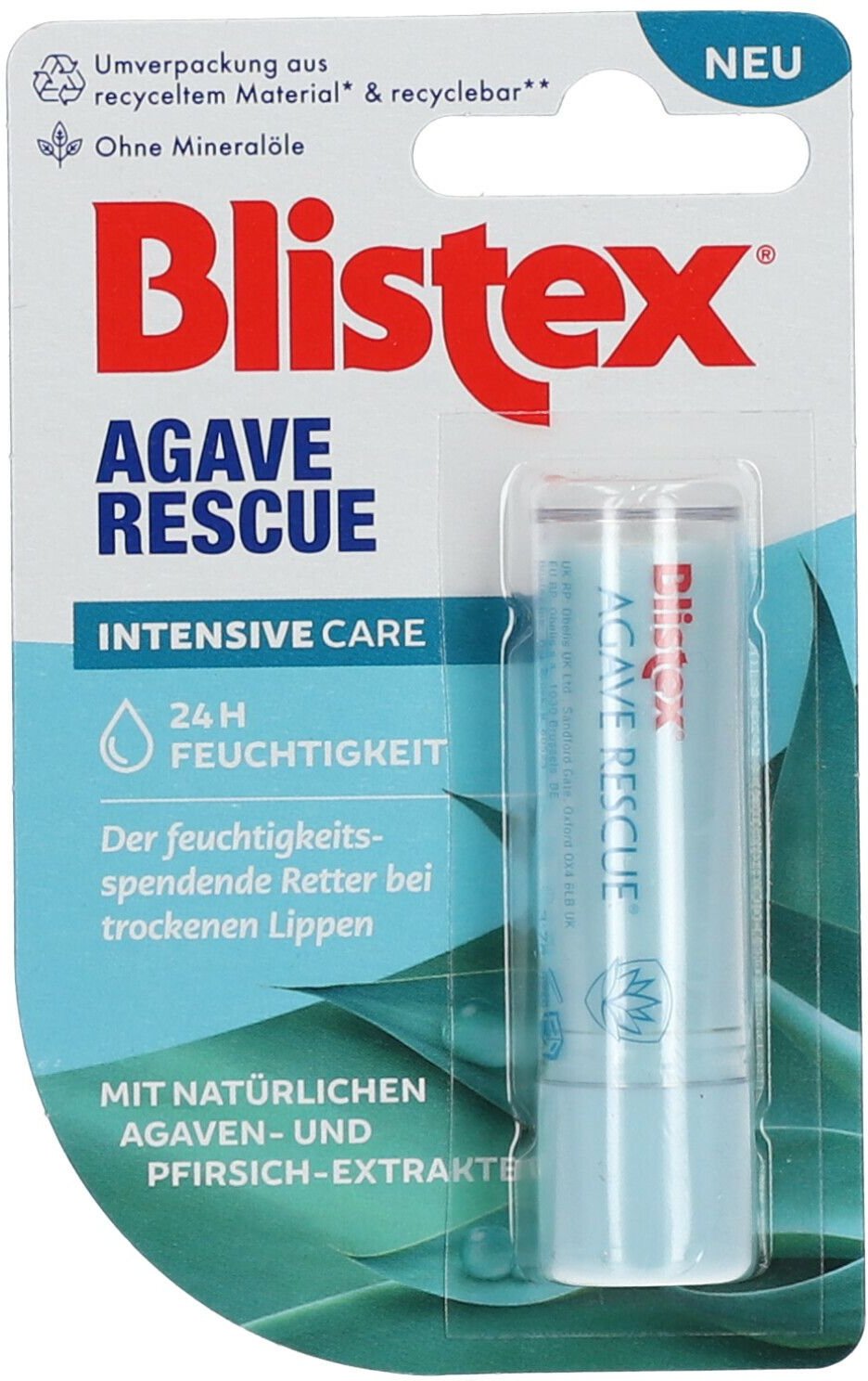 Blistex Agave Rescue Stift 3,7 g Stifte
