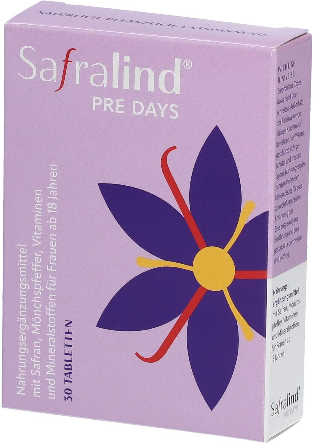 Safralind PRE Days TBL 30 St Tabletten