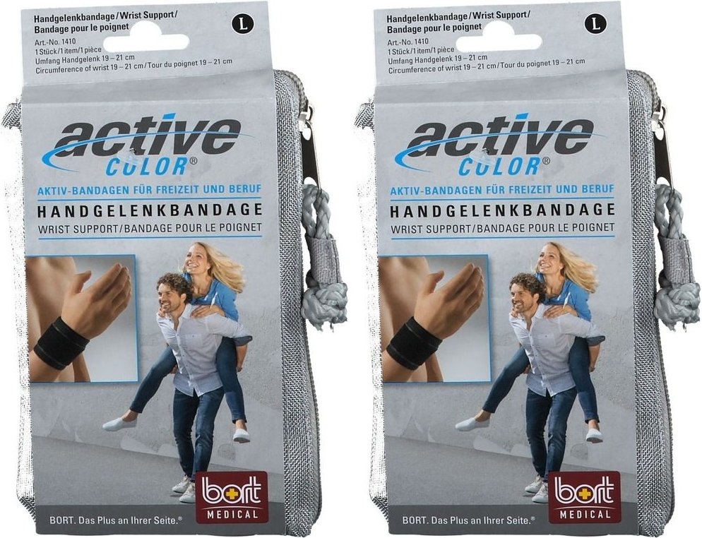 Bort Activec Handg Schw LG x2 2x1 St Bandage(s)