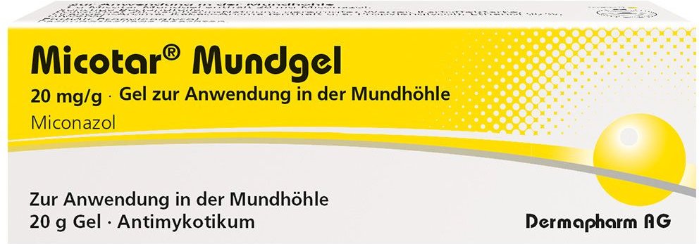 Micotar Mundgel 20 g Gel