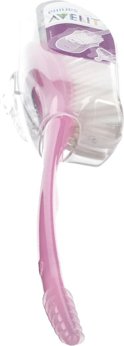 Avent Flesborstel Roze 145/07 1 St Sauger