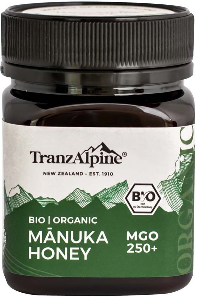 BIO Manuka Honig MGO 250+ TranzAlpine 250 g Creme