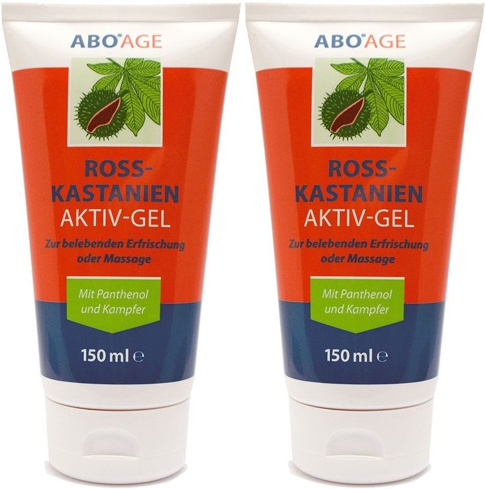 Rosskastanien Aktiv Gel 2x 2x150 ml