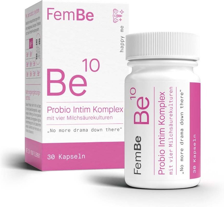 Fembe Be10 Probio Intim Kompl.Milchsäurekult.Kaps. 30 St Kapseln