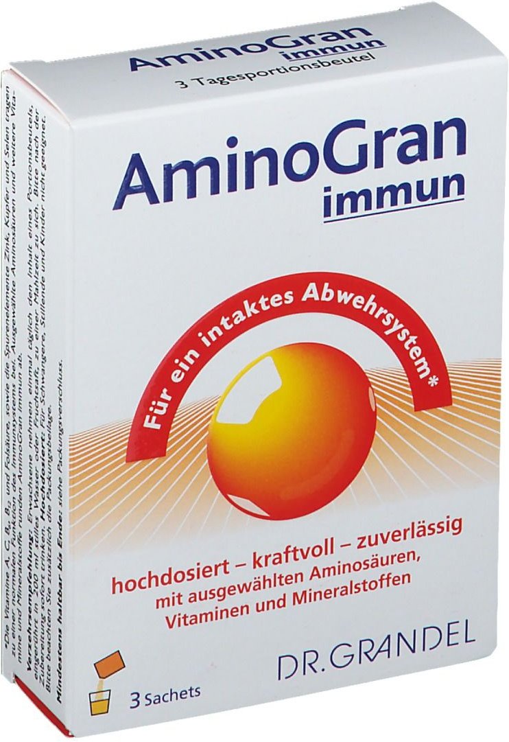 Aminogran immun Grandel Sachets 3 St Beutel