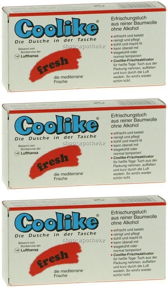Coolike Fresh x3 3x5 St Tücher