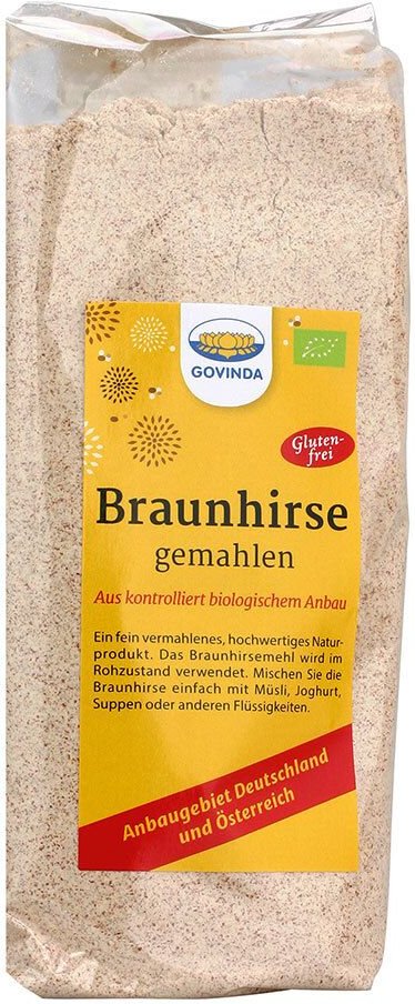 Govinda Braunhirse gemahlen 500g Bio 500 g Pulver