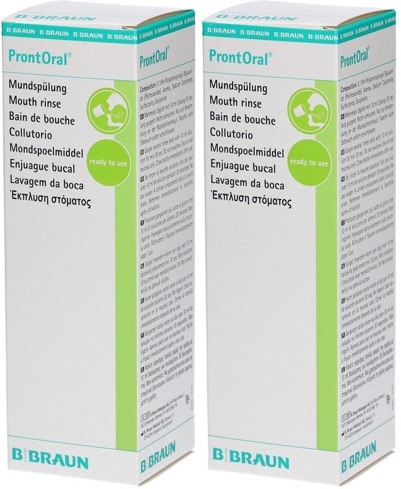 Prontoral Mundspüllösung 2x 2x250 ml Lösung
