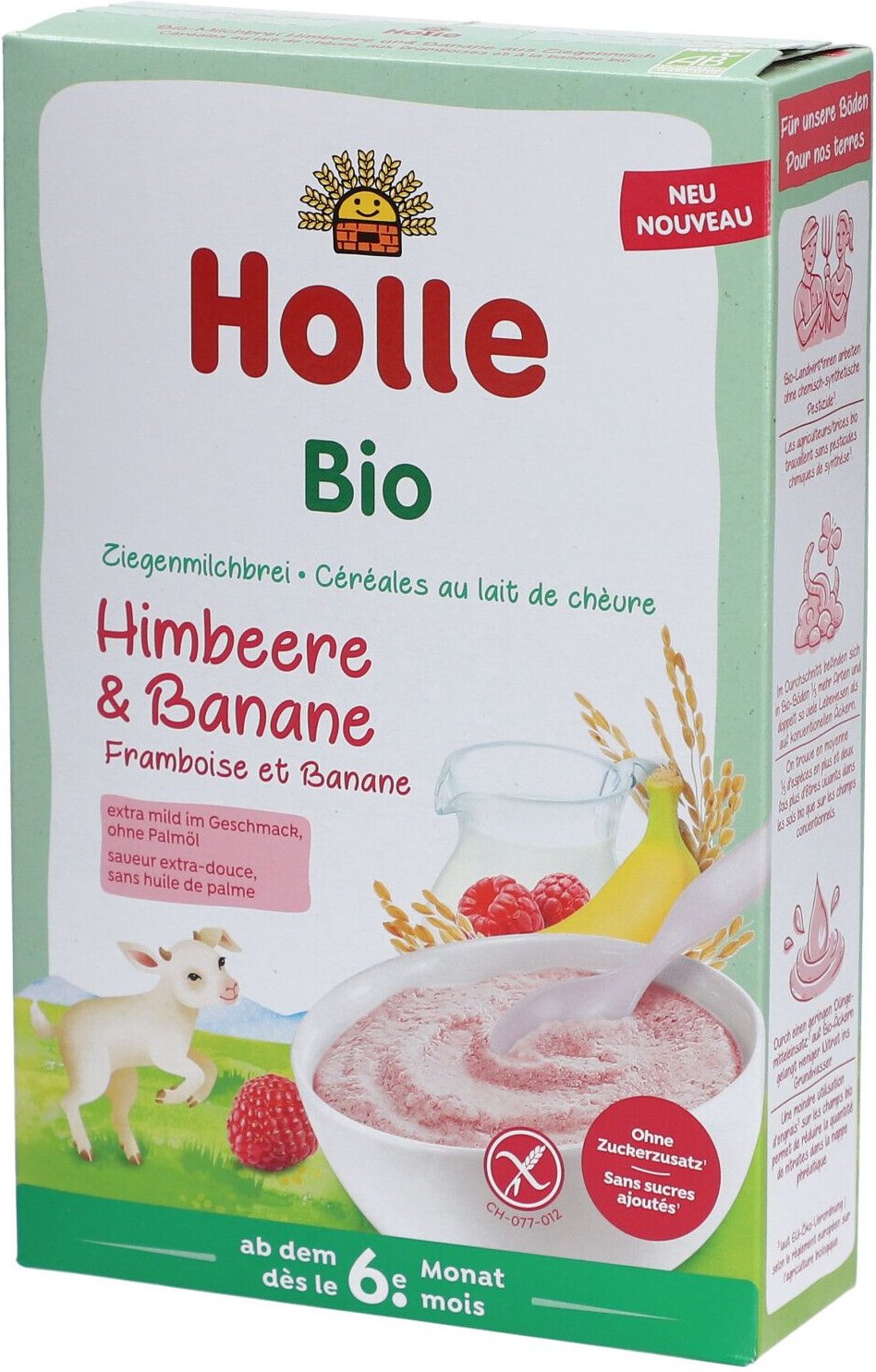Holle Ziegenmilchb HIM BAN Bio 200 g Brei