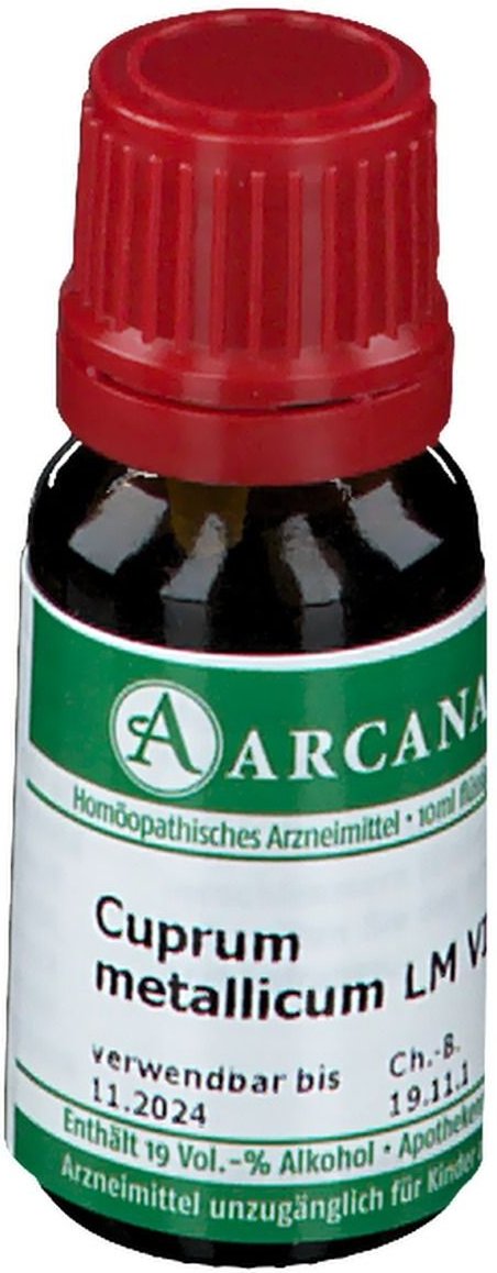 Thumbnail - Cuprum Metallicum LM 6 Dilution 10 ml