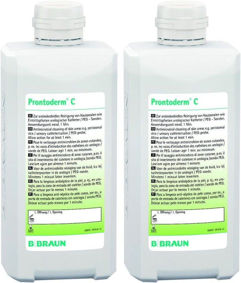 Prontoderm C x2 2x500 ml Lösung