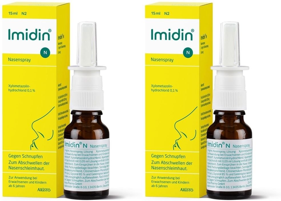 Imidin N Nasenspray x2 2x15 ml