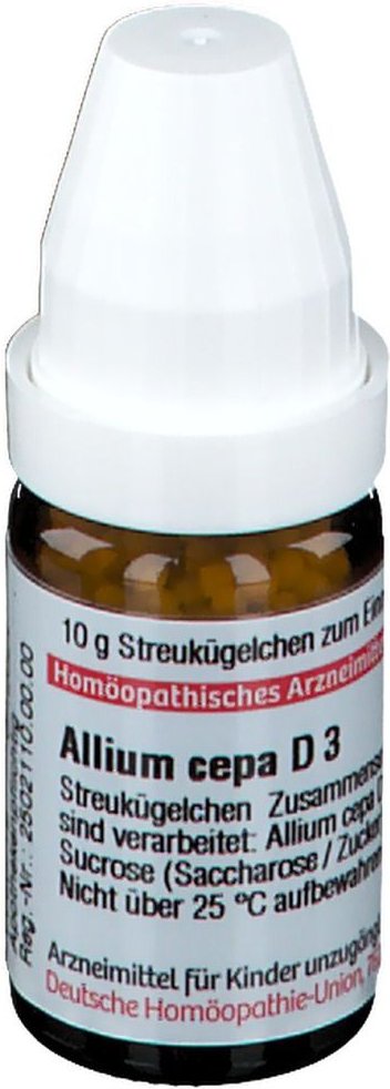 Allium Cepa D 3 Globuli 10 g