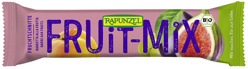 Rapunzel Bio Fruchtschnitte, Früchte 40 g Riegel