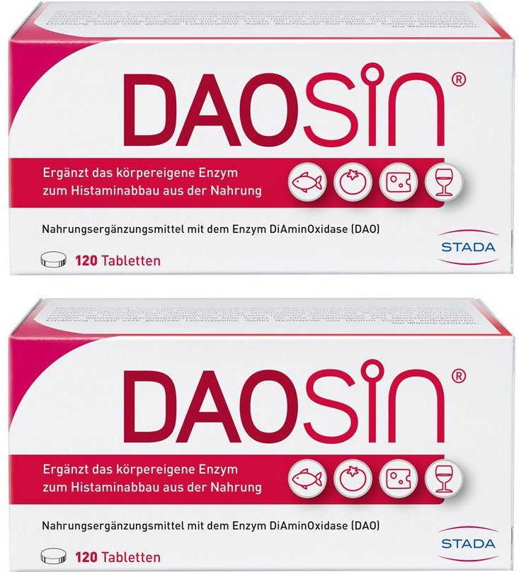 2x Daosin Tabletten 2x120 St