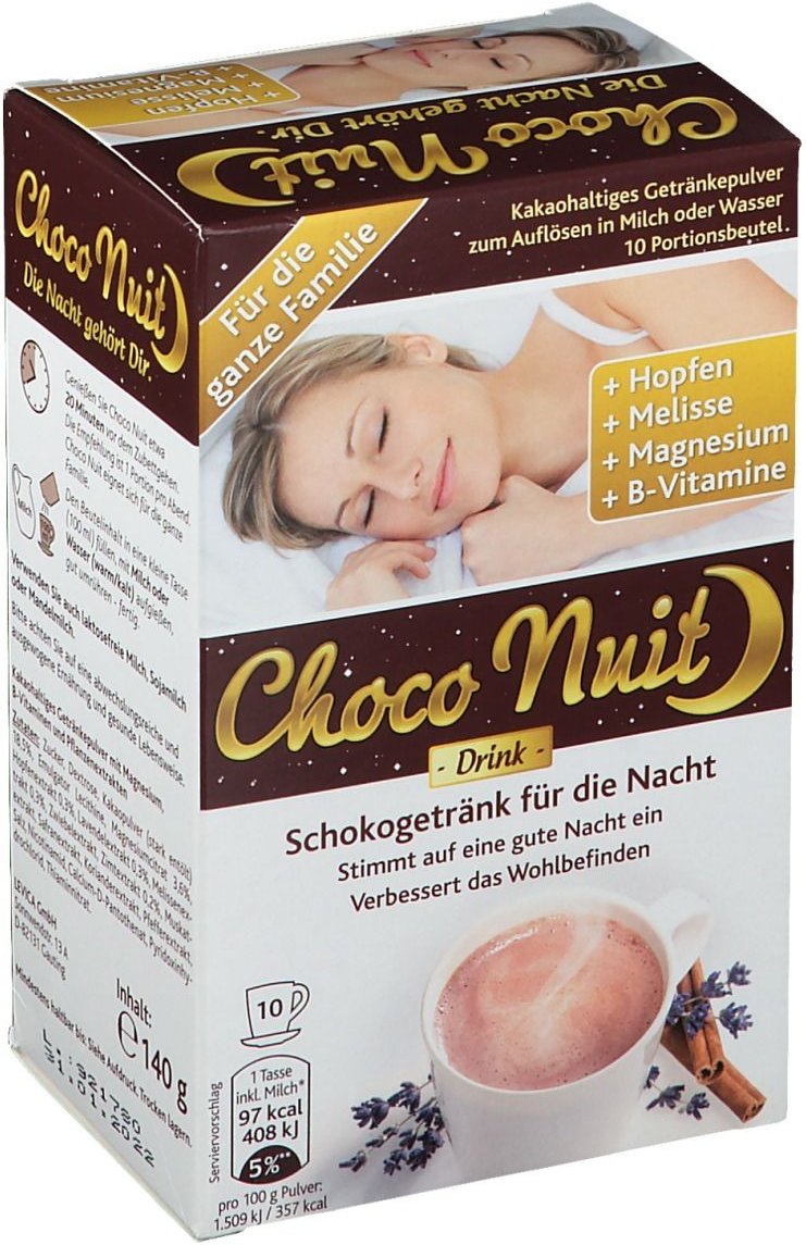 Choco Nuit Gute-Nacht-Schokogetränk Pulver