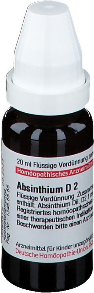 Absinthium D 2 Dilution 20 ml