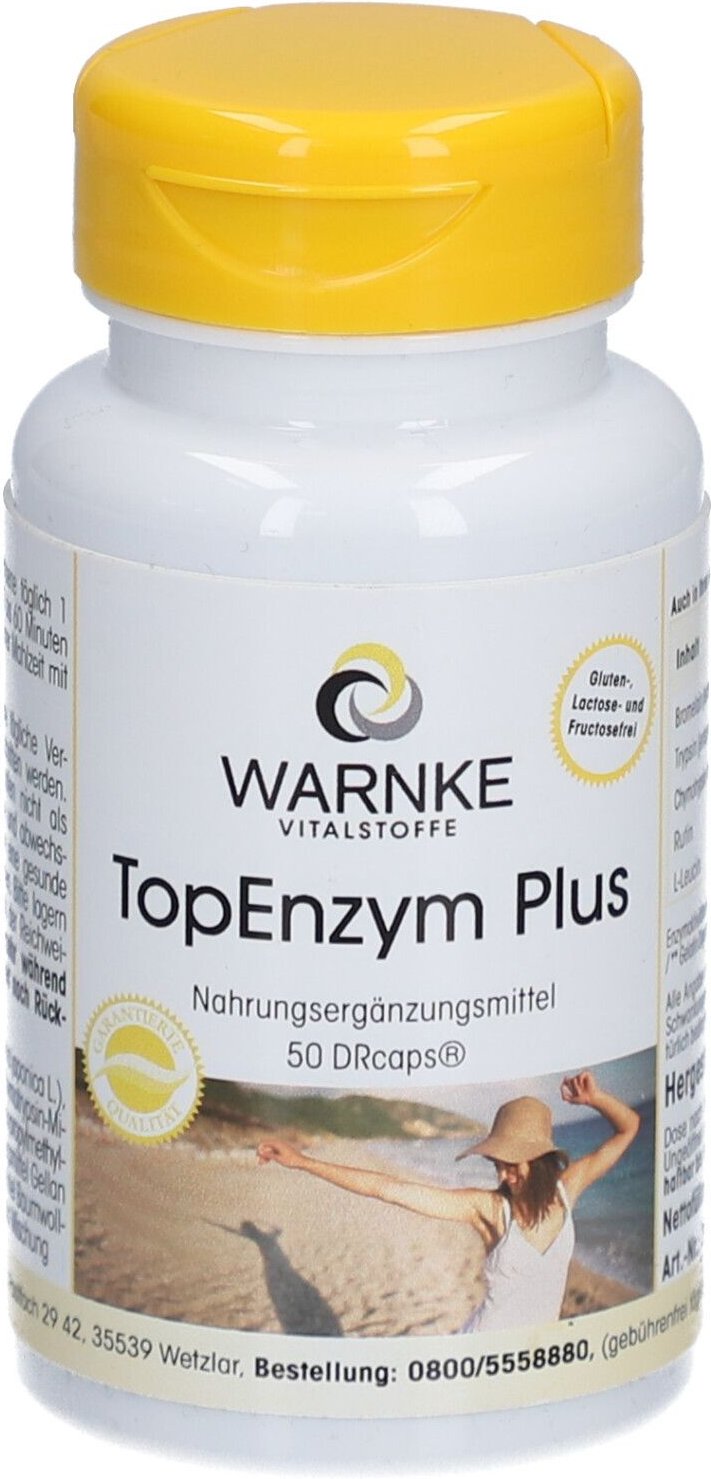 Topenzym Plus magensaftresistente Kapseln 50 St magensaftresistent