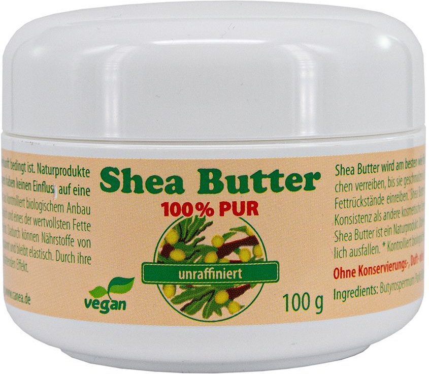 Sheabutter unraffiniert 100% pur 100 g Creme