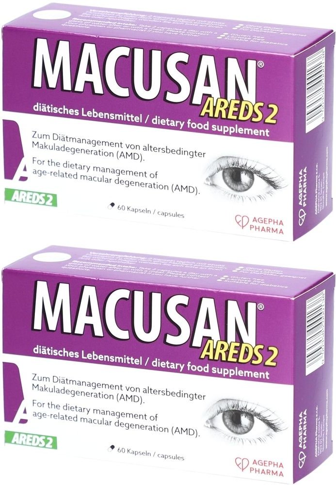 Macusan Areds2 Kapseln 2x 2x60 St