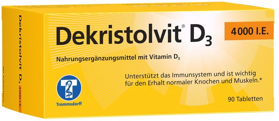Dekristolvit D3 4000 I.e. Tabletten 90 St
