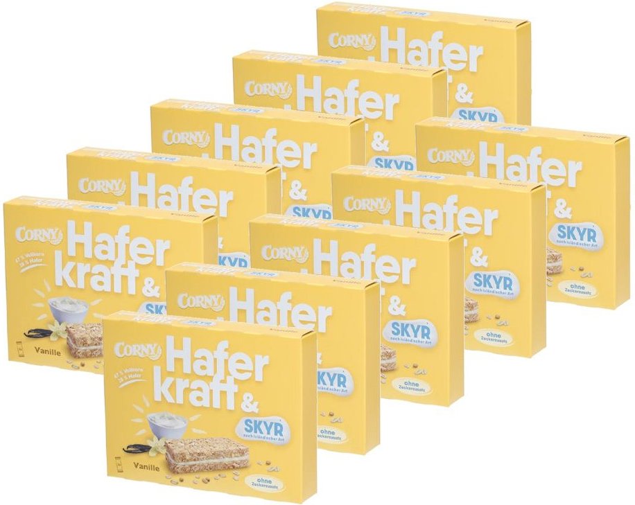 Corny Haferkraft Skyr Vanille x10 10x3 St Riegel