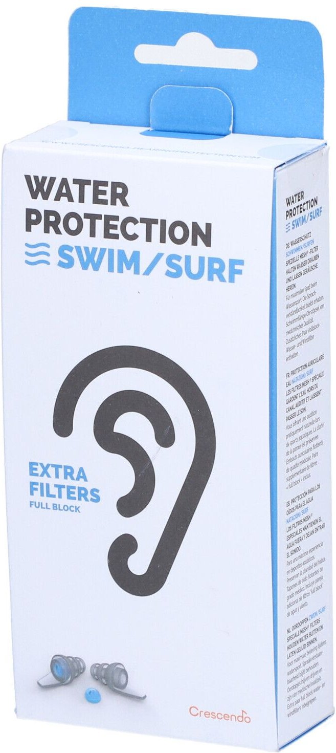 Crescendo Gehörschutz Swim/Surf 1 St Ohrstöpsel