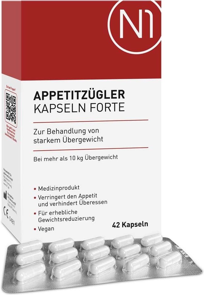N1 Appetitzügler Kapseln forte 42 St