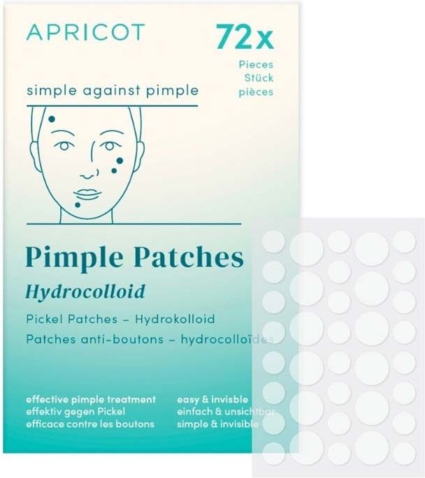 Apricot Pickel Patches simple against pimple 72 St Pflaster