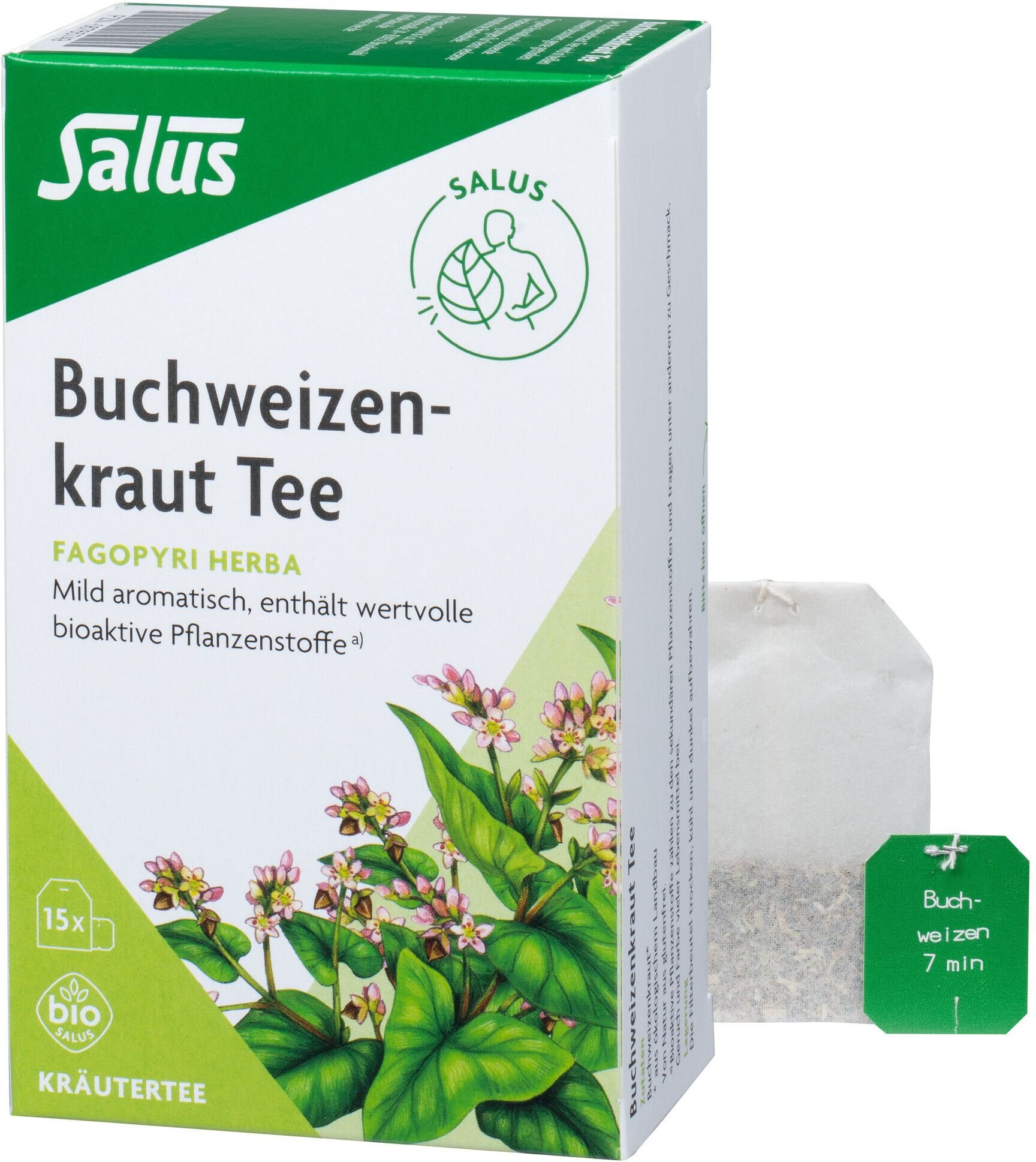 Thumbnail - Buchweizenkraut Tee Fagopyri herba Bio Salus Fbtl. 15 St Filterbeutel