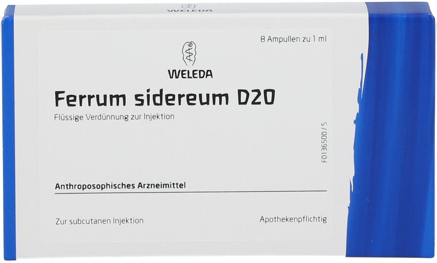 Ferrum Sidereum D 20 Ampullen 8x1 ml