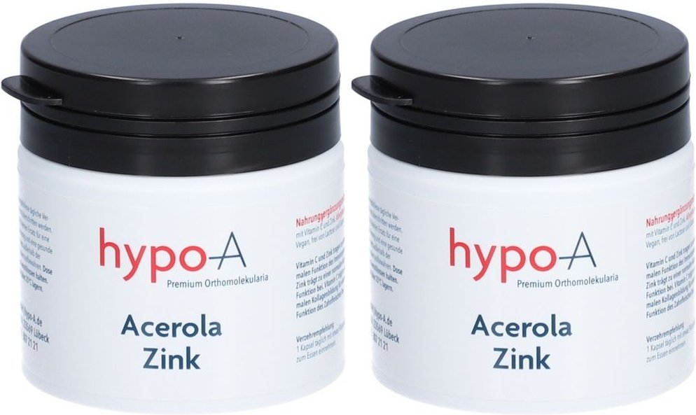 Hypo A Acerola Zink Kapseln 2x 2x100 St