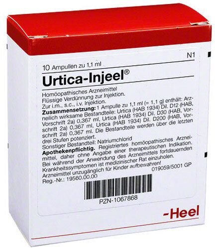 Urtica Injeel Ampullen 10 St