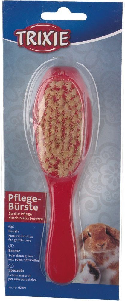 Trixie Kleintier Bürste, Naturborsten 5 × 18 cm 1 St Bürste