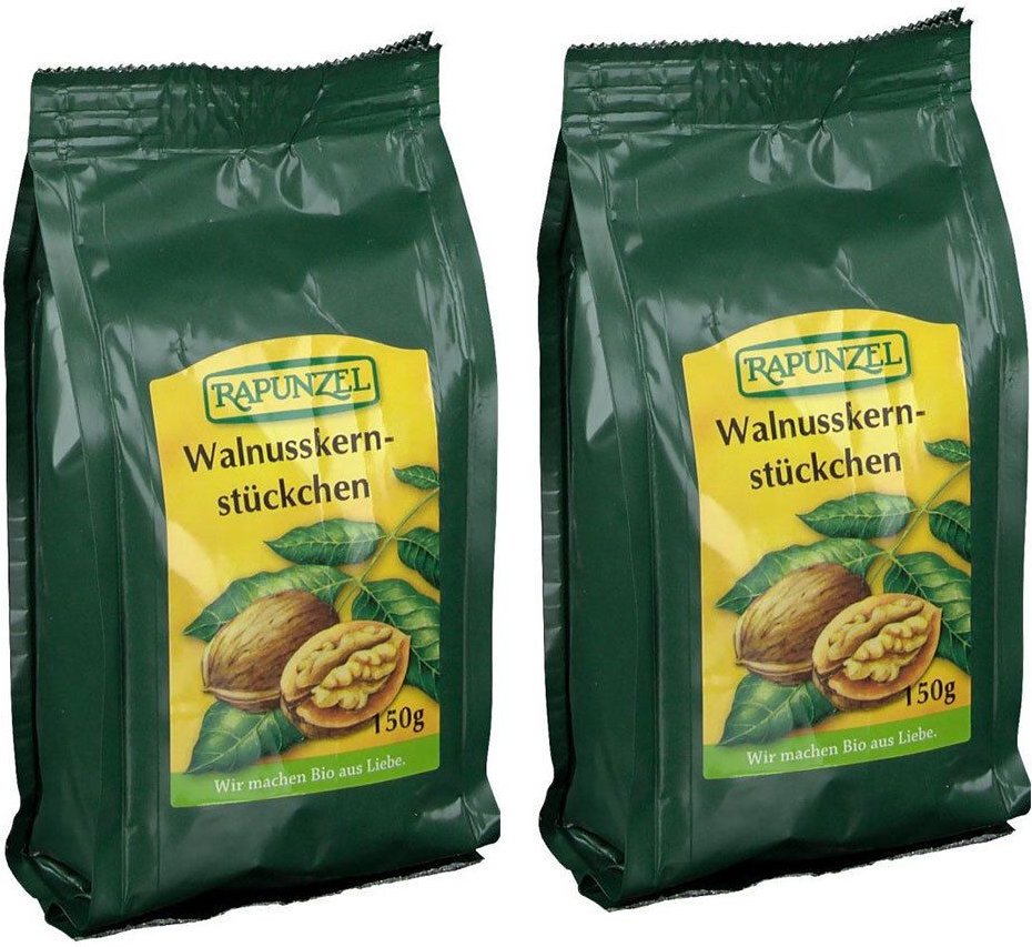 Rapunzel Bio Walnusskernstückchen 2x150 g Kerne
