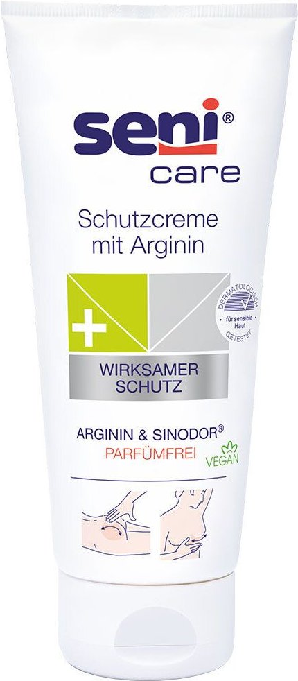 Seni care Hautschutzcreme mit Arginin parfümfrei 200 ml Creme