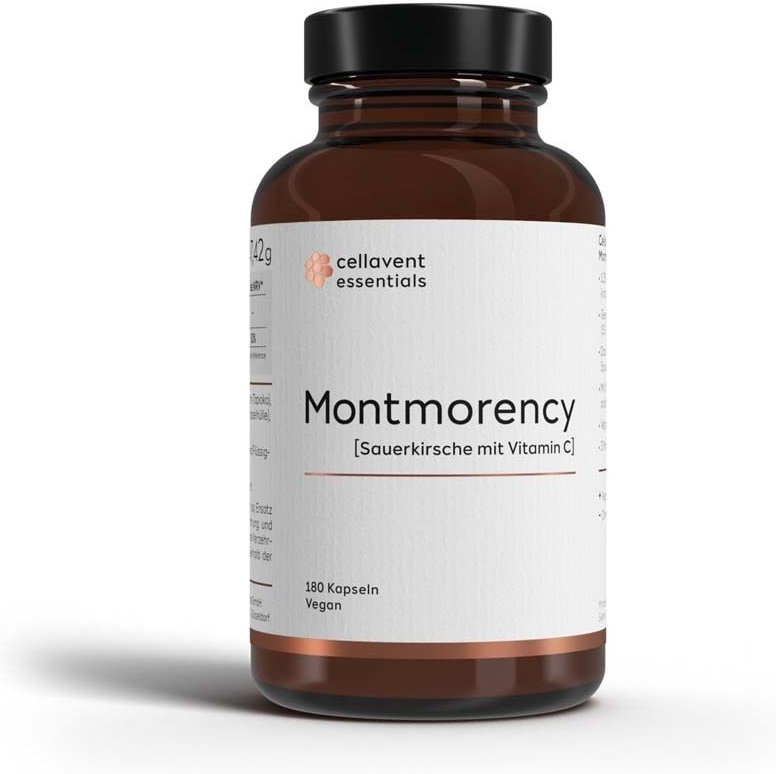 Cherry Essential Montmorency-Sauerkir.Vit C Kaps. 180 St Kapseln