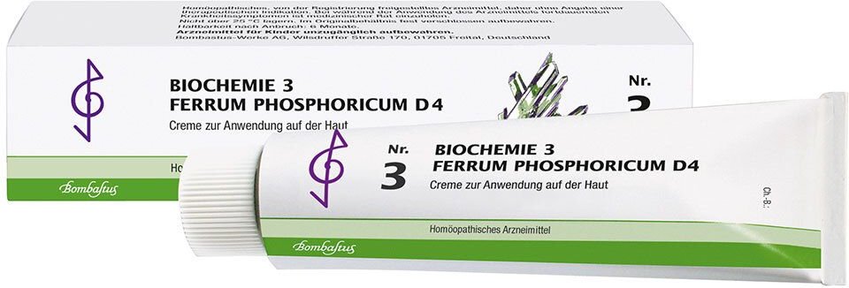 Biochemie 3 Ferrum phosphoricum D 4 Creme 100 ml