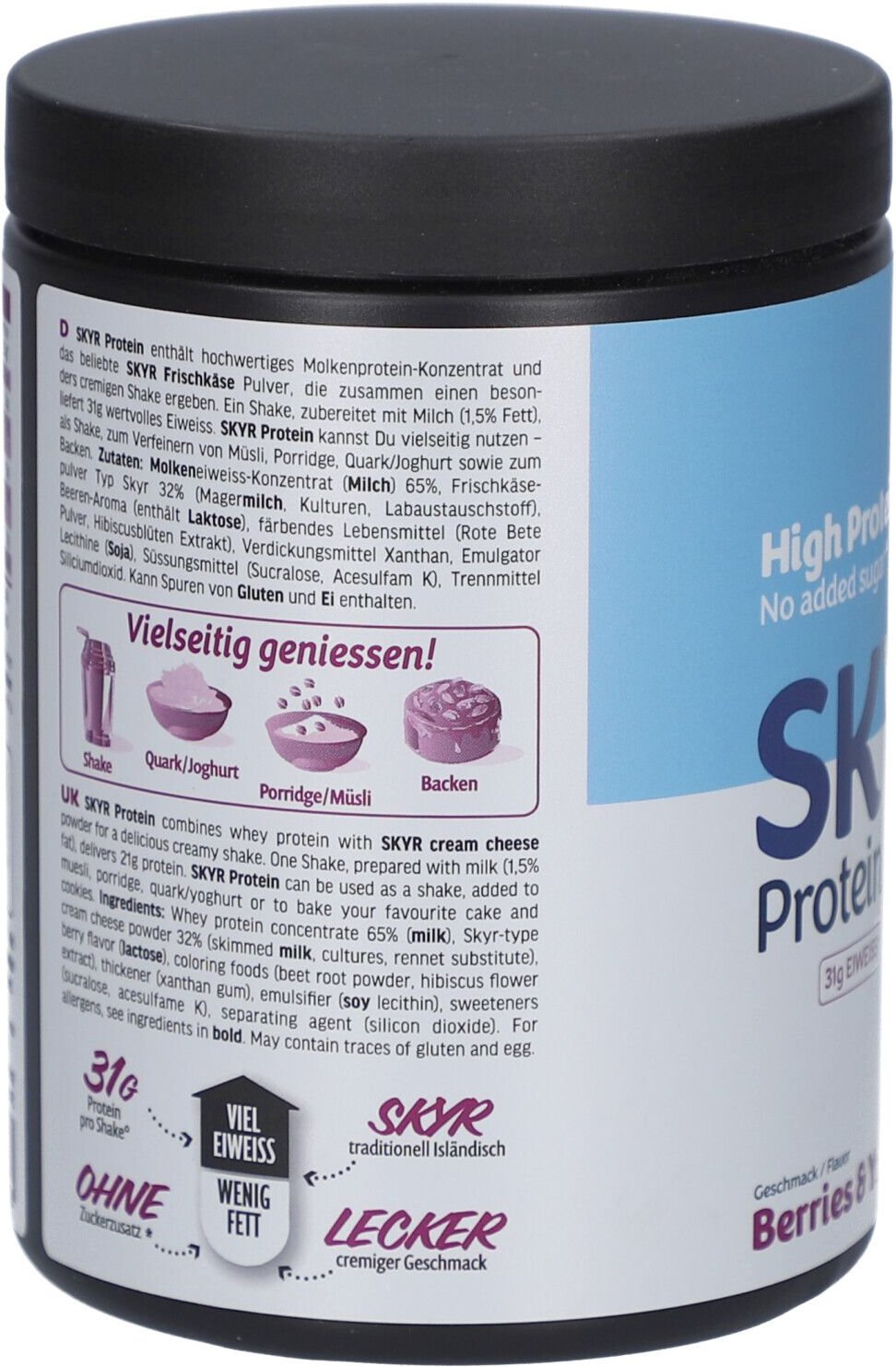 Skyr Protein Berries & Yoghurt 300 g Pulver