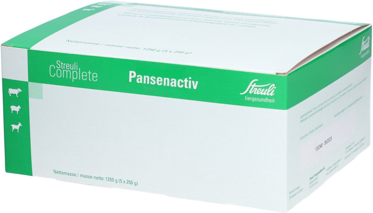 Streuli Complete Pansenactiv Plv 5 Btl 250 g Puder