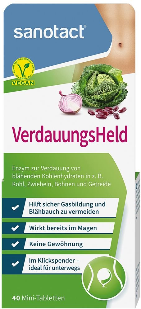 Thumbnail - Sanotact VerdauungsHeld Mini-Tabletten 40 St Tabletten