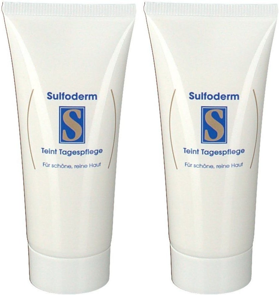 Sulfoderm S Teint Tagespflege parfümfrei 2x 2x40 ml Creme