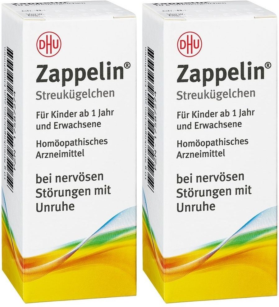 2x Zappelin Globuli 2x10 g