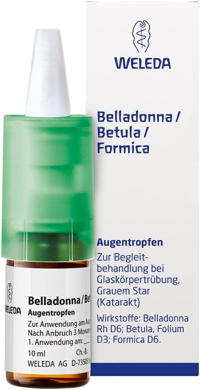 Belladonna/Betula/Formica Augentropfen 10 ml