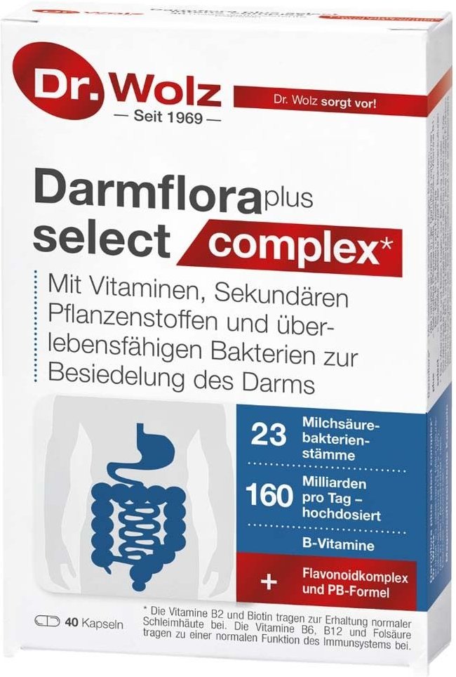 Thumbnail - Darmflora plus select complex magensaftres.Kapseln 40 St Kapseln magensaftresistent