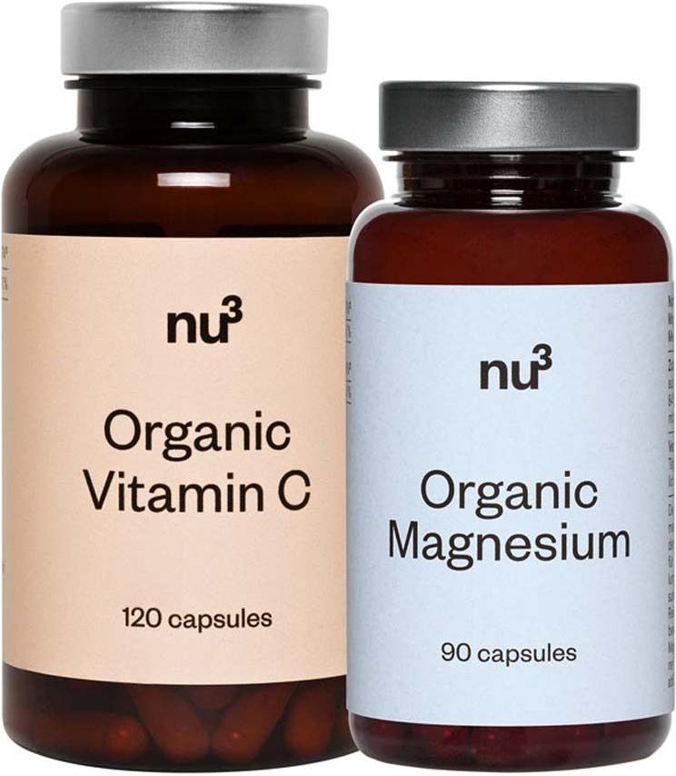 Bio Magnesium + nu3 Vitamin C 120+90 St Kapseln