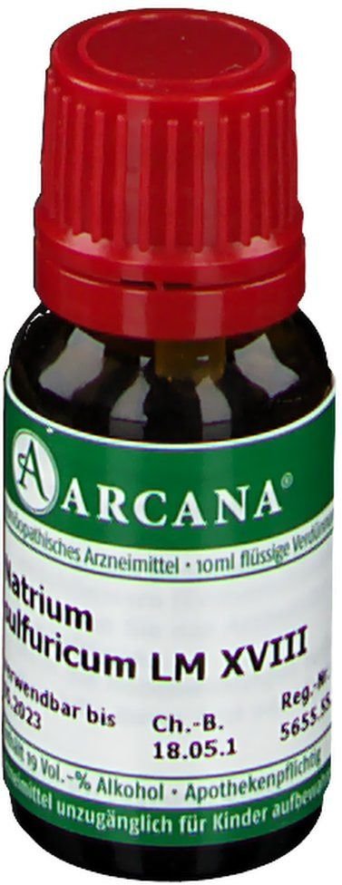 Natrium sulfuricum LM 10 Dilution