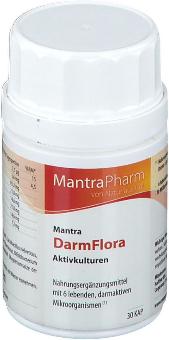 Mantra Darmflora Aktivkulturen Kapseln