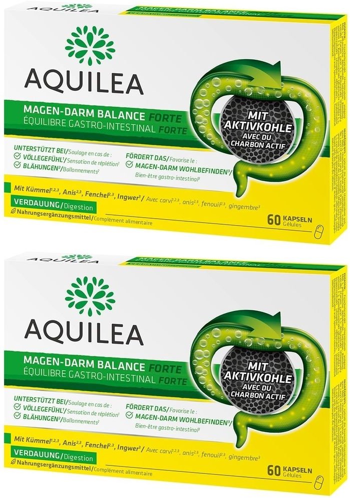 Aquilea Magen Darm Balance forte Kapseln 2x 2x60 St